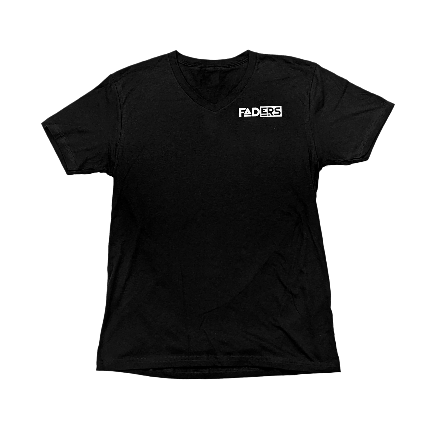 FADERS Small Logo V Neck Tee: Classic and Stylish Shirt for Men and Women